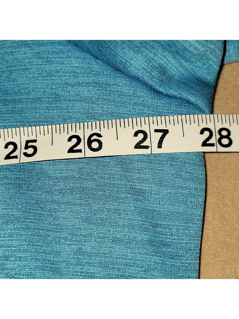 Under Armour Mens 1/2 Zip-Up Sweater in Turquoise Blue Size 2XL EUC - Picture 7 of 12